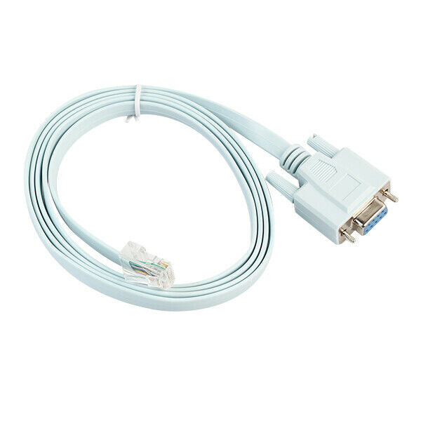 Cisco Rollover Console Cable DB9 to RJ45 Blue Colour 72-3383-01