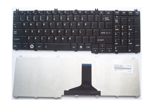 Toshiba Satellite C650D Keyboard Black Matte