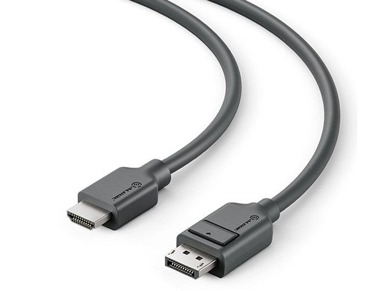 Genuine Alogic DisplayPort to HDMI Cable Male to Male 1M