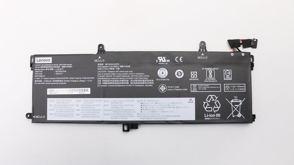 Lenovo ThinkPad T15 Gen 2 20W4 20W5 Laptop  20W4S02F00 Replacement Laptop Battery