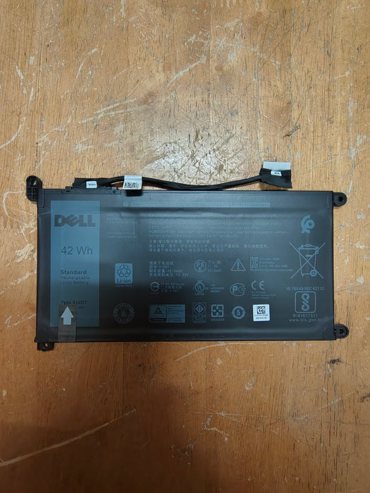 Dell Chromebook 3100 P30T001 42 Wh Li-ion Battery type 51KD7 0FYBXM