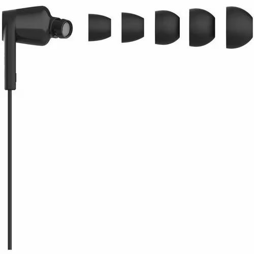 Belkin SOUNDFORM Wired Earbud Stereo Earset Black Binaural In-ear - USB Type C