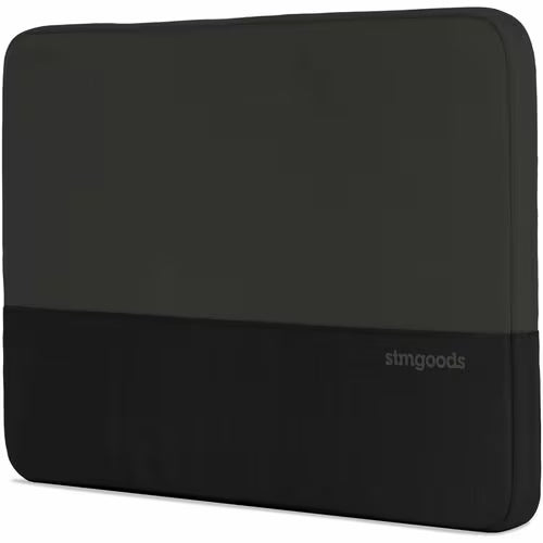 STM Origin Laptop Sleeve 14" Black Slate with a secure zip