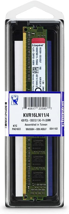 Kingston KVR16LN11/4 4GB 1600MHz DDR3L CL11 1.35V