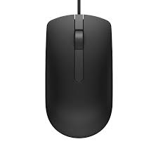 Dell USB Optical Wired Mouse MS116 Black
