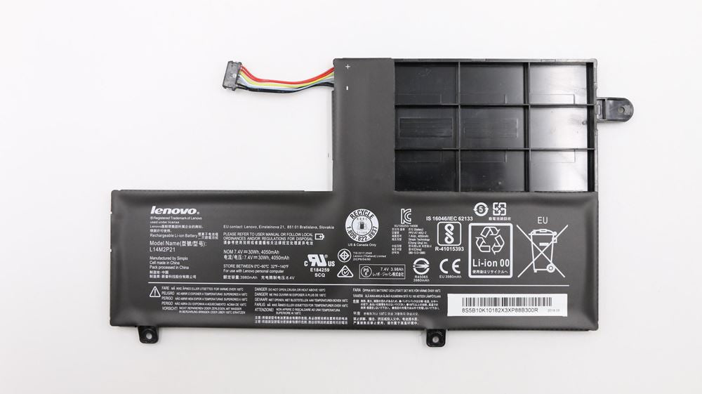 Lenovo IdeaPad 510S-14ISK Laptop  Battery Original L14M2P21
