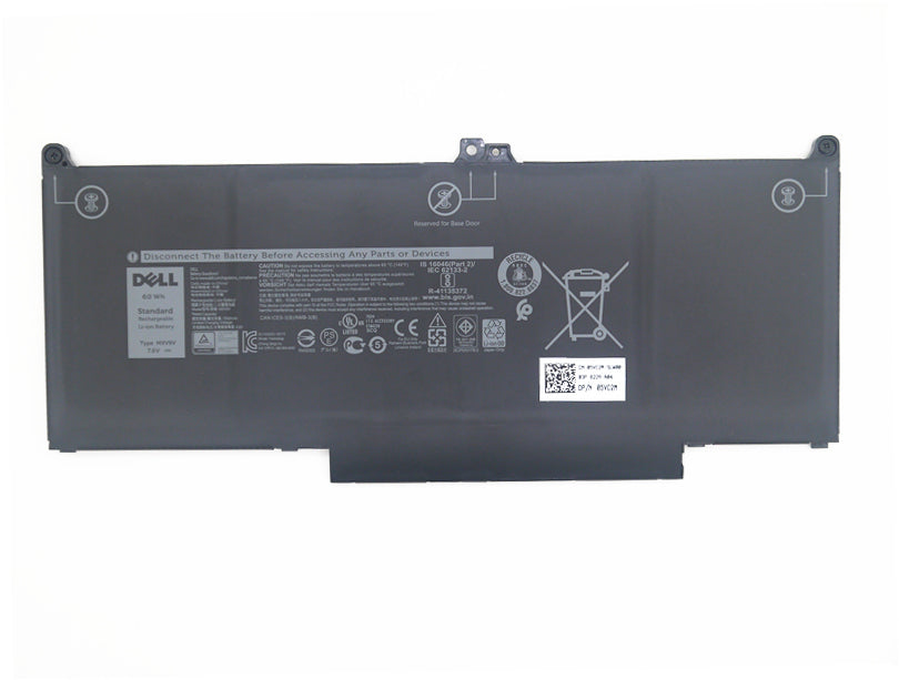 Dell Latitude 5300 5310 2in1 5300 2in1 Chromebook P96G 60Wh Replacement Laptop Battery MXV9V 05VC2M