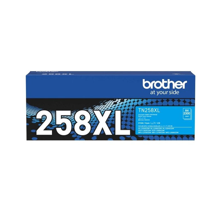 Brother TN258XL Cyan Toner Cartridge
