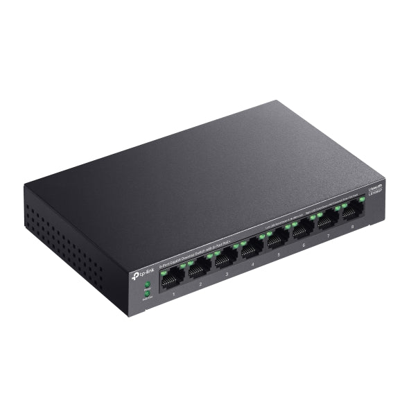 TP-Link LS108GP Network 8 Port Network Switch Power Over Ethernet