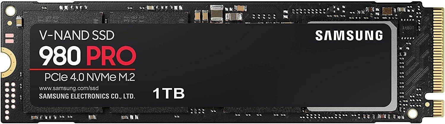 Samsung 980 Pro 1TB PCIe 4.0 NVMe M.2 SSD  MZ-V8P1T0BW