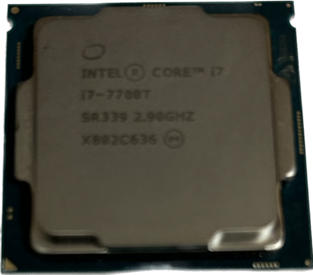 HP PAVILION ALL-IN-ONE 24-B227A 2CC98AA LAPTOP CPU Intel Core i7 i7-7700T SR339