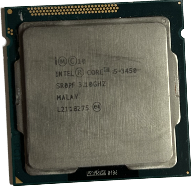 Intel Core i5-3450 3.1GHz Quad Core  6MB Cache SR0PF Socket LGA1155