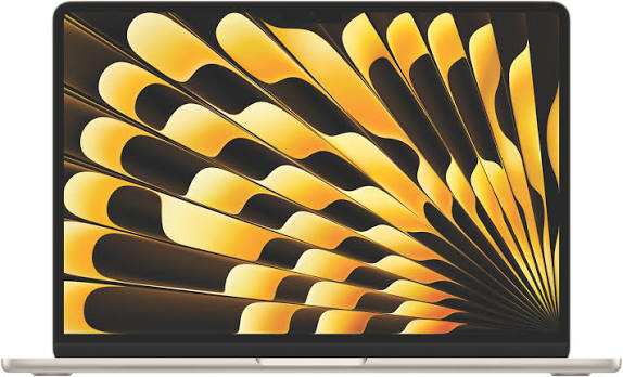 Apple 13in MacBook Air  M4 Chip 10 Core GPU 8 Core GPU 256GB SSD 16GB RAM  A3240 Starlight (MW0Y3X/A)