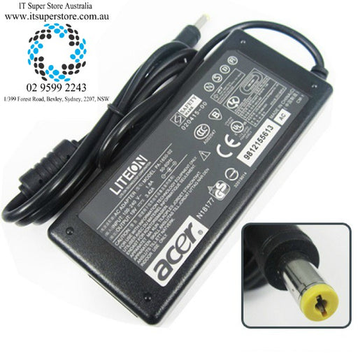 Acer Aspire 4810 4820 4820T 4251 4332 4336 4535G 65W Charger Original