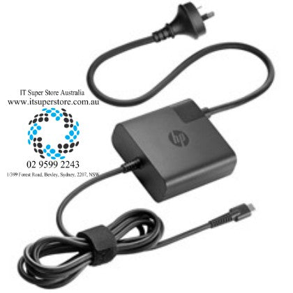 Genuine HP 65W USB-C Laptop Charger 1HE08AA 