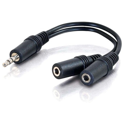 ALOGIC 3.5mm Stereo Audio (M) to 2 X 3.5mm Stereo Audio (F) Splitter Cable (1) Male to (2) Female