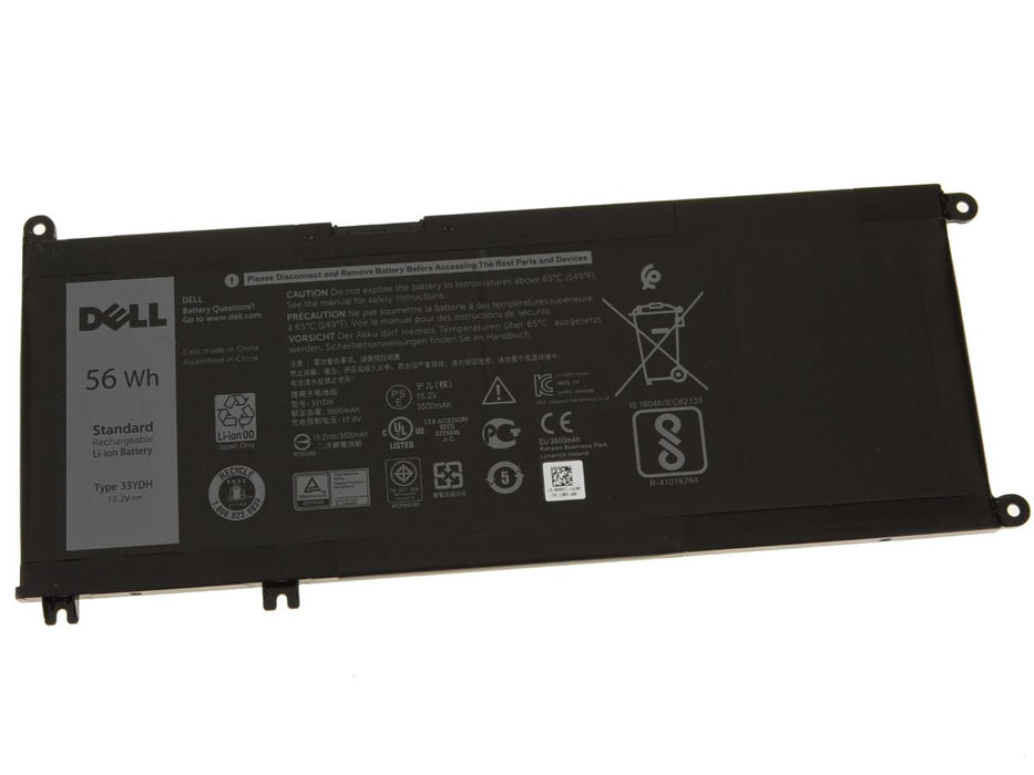 Dell Inspiron 15 7570 7577 7588 15 7573 7586 P70F001 56WH Laptop Battery 99NF2 33YDH