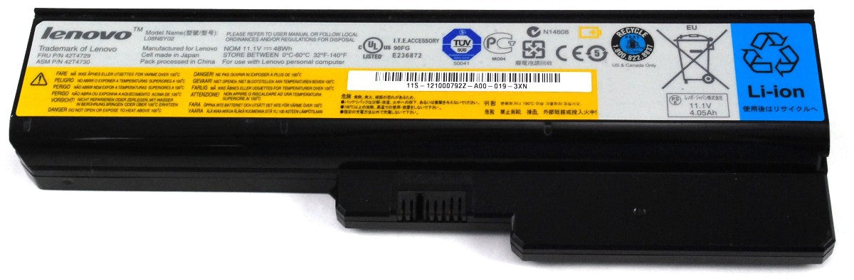 Lenovo 42T4729 Laptop Battery Original