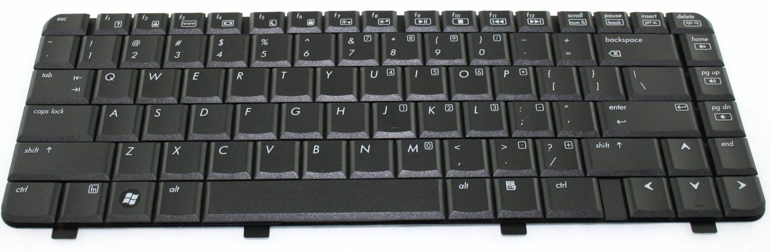 HP Compaq Presario C700 Series Laptop Keyboard Black V071802AS1