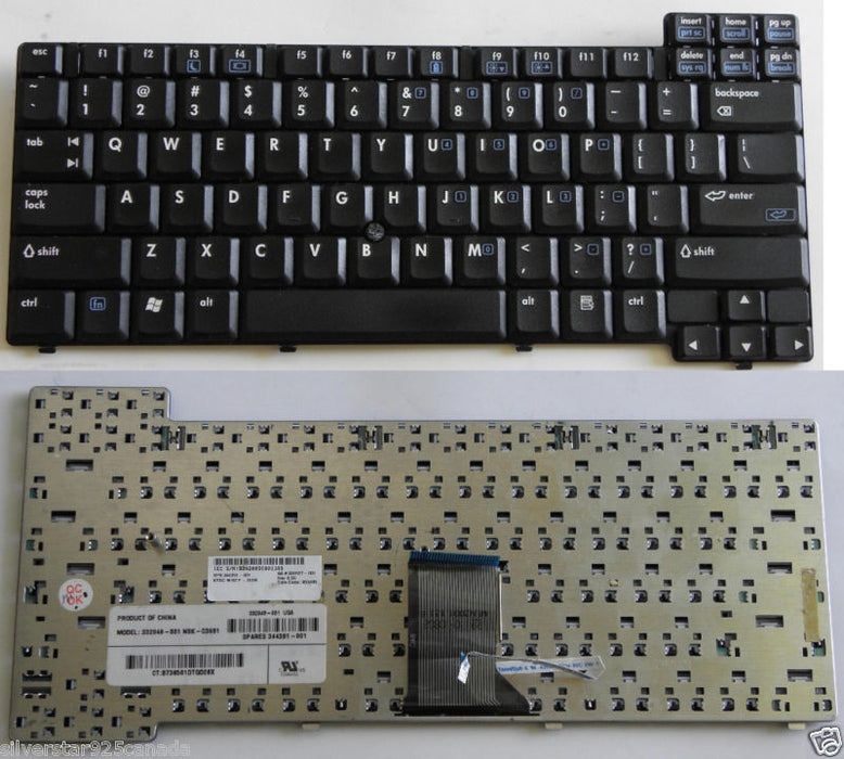 HP Compaq NC6000 Keyboard with Track Point 332948-001