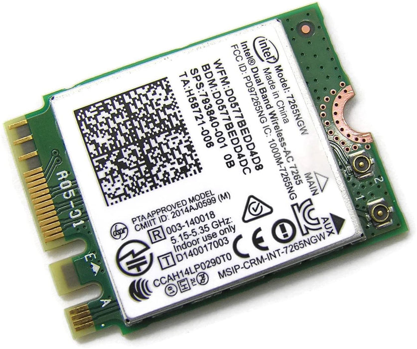 Genuine HP SPECTRE X360 13-4102TU N8L41PA Laptop WiFi Wireless Card 793840-005