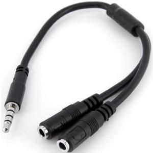Startech Headset Adapter, Microphone and Headphone Splitter Ma