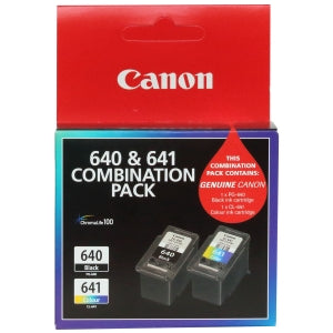 Canon PG640CL641CP - 1 x FINE11 black PG640 and 1 x FINE11 Colour CL641