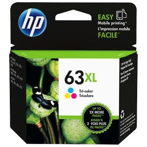 Hp 63XL TRI-COLOR INK F6U63AA 330 Pages