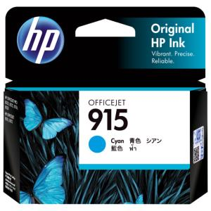Genuine HP 915 Cyan Original Ink Cartridge 3YM15AA 315 Pages