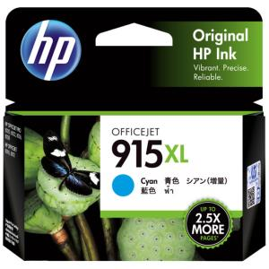 Genuine HP 915XL Cyan Original Ink Cartridge 825 Pages