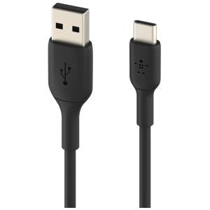 BELKIN BOOSTCHARGE USB-A TO USB-C CABLE 1M BLACK  Data Transfer Cable