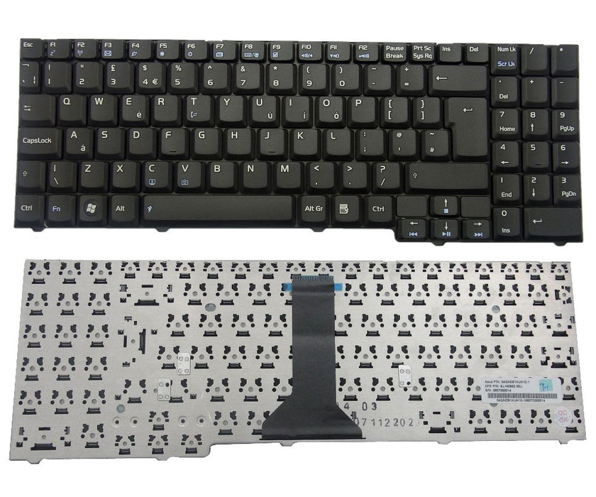 Asus M51K M51KR-AS007C M51 M51V M51E M51SN F7 F7E F7F Laptop Keyboard 9J.N0B82.00U