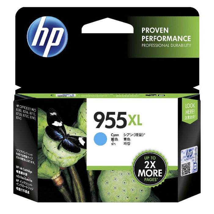 Genuine HP 955XL CYAN INK L0S63AA 1600 PAGES