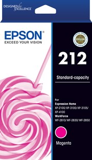 Genuine Epson 212 Ink Cartridge Magenta C13T02R392 T02R392 