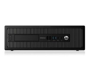 Used HP EliteDesk 700 G1 Small Form Factor PC Intel Core i3-4130 CPU 3.40GHz 500GB HDD 16GB RAM Windows 10 Home