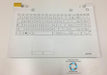 Genuine Toshiba Satellite A000389020 White Keyboard with Top Cover