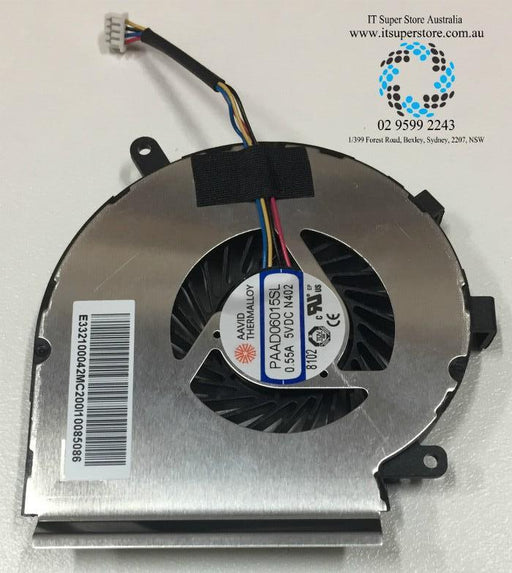 GENUINE MSI MS-16J9 0.55A 5VDC N402 Laptop Right Cooling Fan