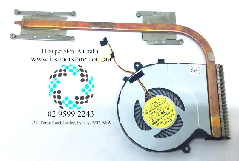 Genuine Toshiba A000393390 BLZD THERMAL MODULE 15W DIS FCN/FOX SP WITH COOLING FAN