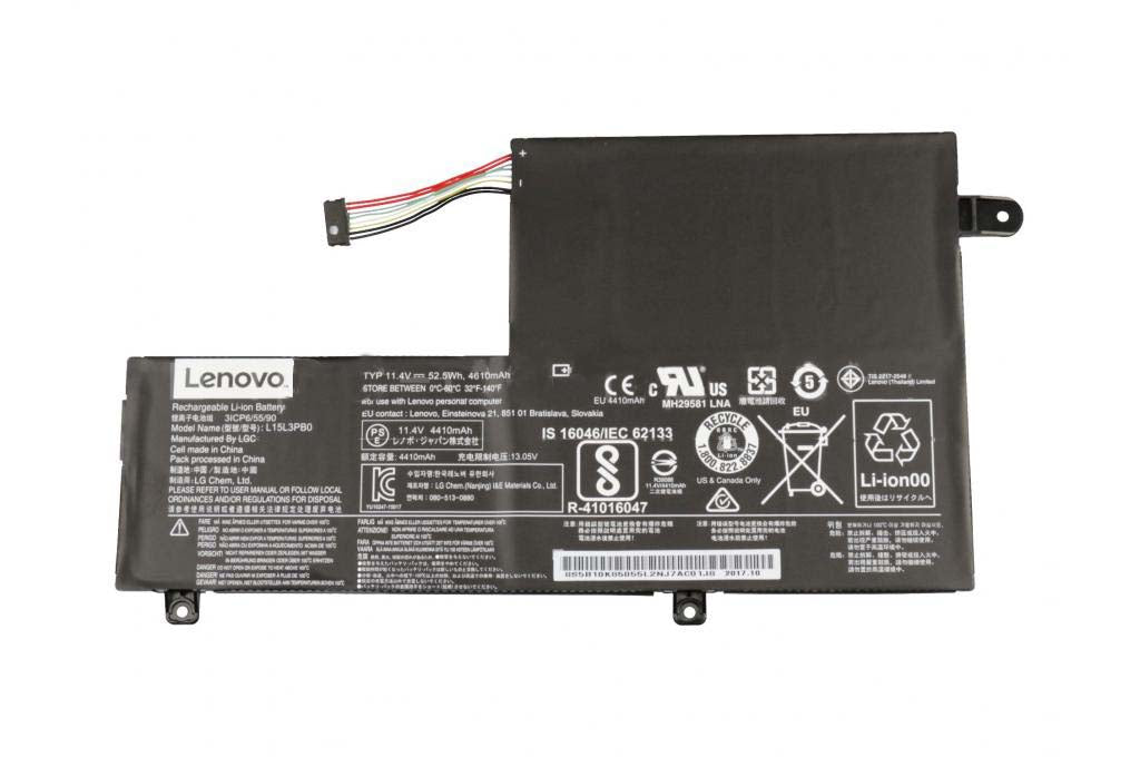 Lenovo Ideapad 320S-14 320S-14IKB Flex 4-1480 4-1470 Yoga 510-14ISK 520 L15M3PB0 Replacement Laptop Battery Type C
