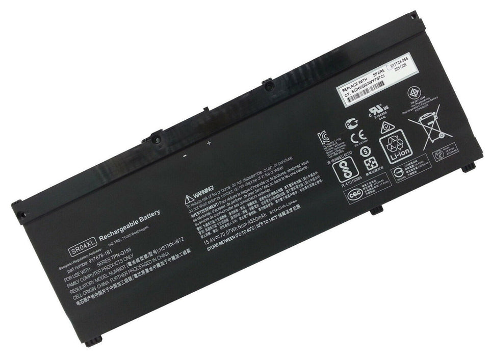 HP Omen 15-CE SR04XL 917724-855 15.4V 70Wh Laptop Battery