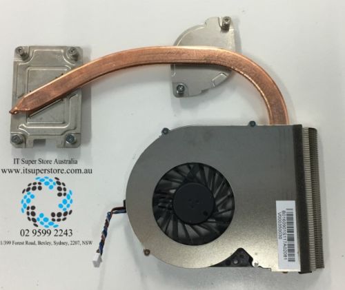 Genuine Toshiba V000350030 Cooling Fan with Heat Sink - Thermal Module CPU