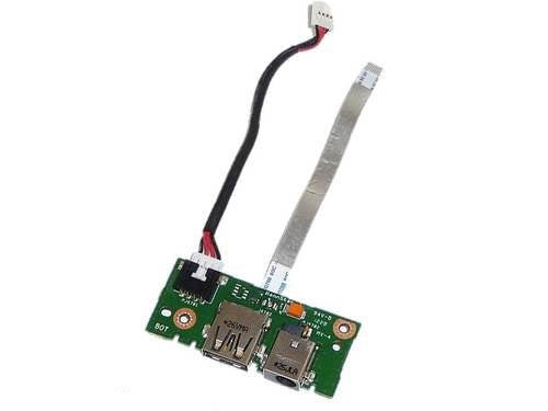 Asus X501A-XX036V Laptop DC Jack Board with USB/Cable