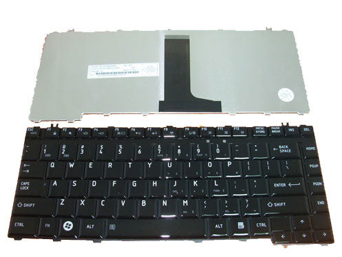 Toshiba Satellite A300 A305 M300 L300 Series Laptop Keyboard Black Glossy V000120290