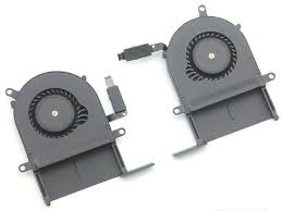 Genuine Macbook Pro 13" A1425 CPU Cooling Fan Left and Right
