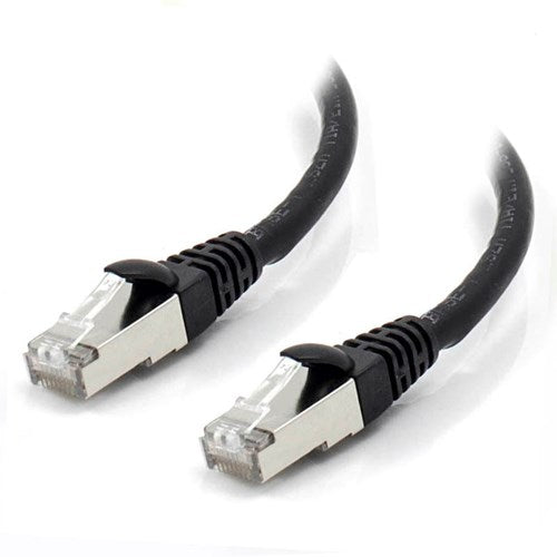 ALOGIC 1m Black 10G Shielded CAT6A LSZH Network Cable