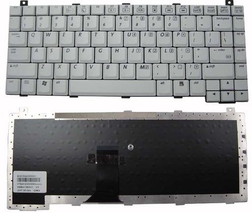 Compaq Presario B1800 NX4300 Series laptop Keyboard Grey Color