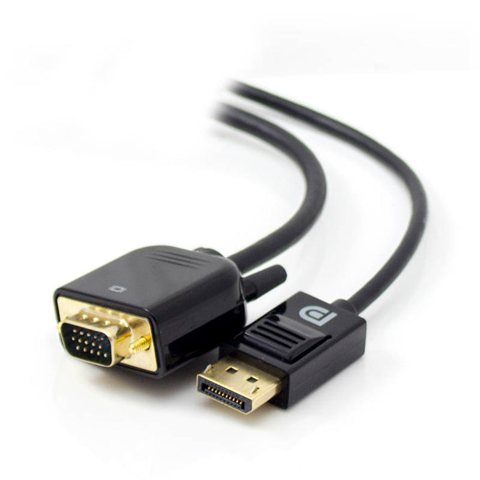 Genuine ALOGIC SmartConnect 1m DisplayPort to VGA Cable Male to Male