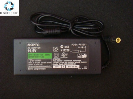 Sony Vaio VGP-AC19V7 PCGA-AC19V4 Series 19.5V 5.13A  Laptop AC Adapter Charger