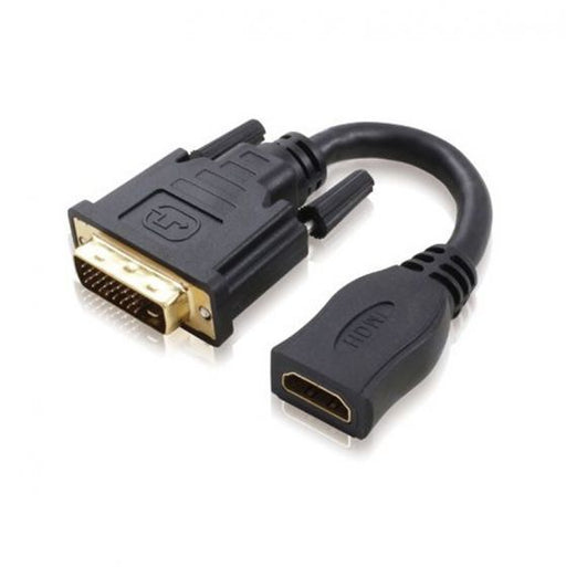 Alogic 15cm DVI-D (M) to HDMI (F) Display Adapter Cable  Male to Female DVI-HDMI-15MF