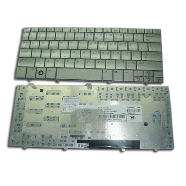 HP MINI 2133 2140 Series Laptop Keyboard Silver 468509-001